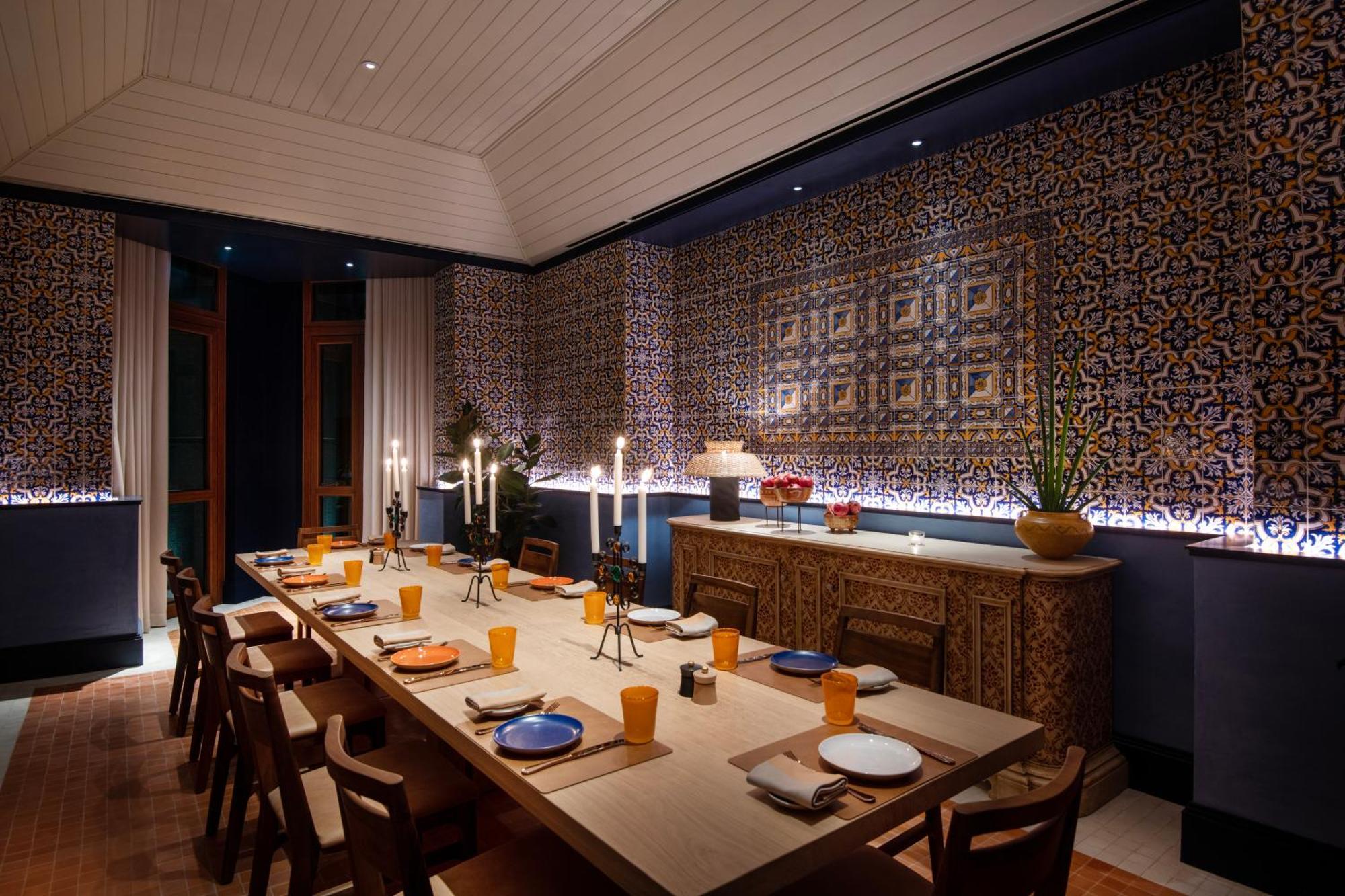 Four Seasons Hotel Доха Екстериор снимка The dining room at the restaurant