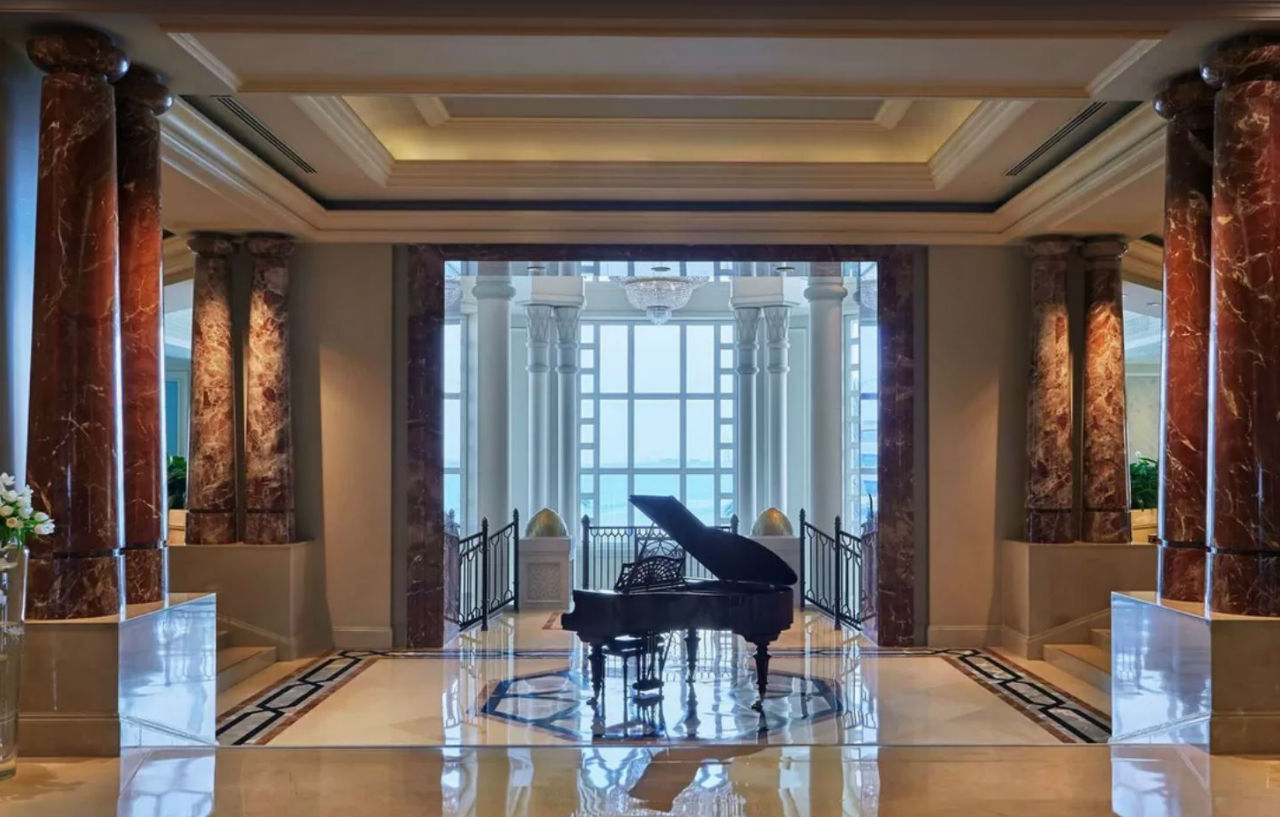 Four Seasons Hotel Доха Екстериор снимка The lobby